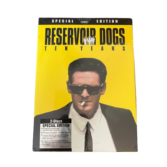 Artisan Special Edition Ten Years- Reservoir Dogs- DVD - NEW Factory Sealed - Picture 1 of 2